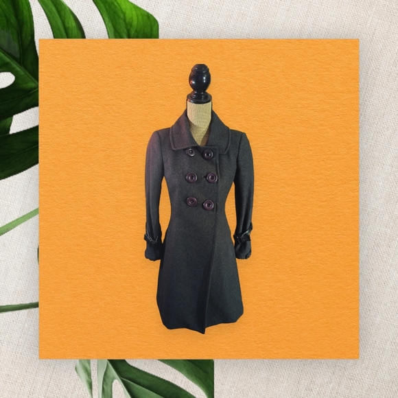 Women's designer pea coat - Picture 4 of 6